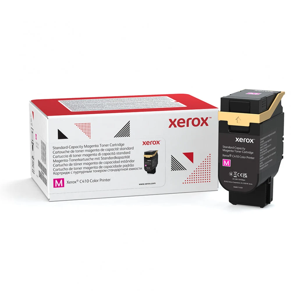 Тонер картридж стандартный, красный Xerox VLC410/415 (2000 страниц)/ Magenta Standard Capacity Toner Cartridge, Xerox VLC410/415 (2,000 Pages)
