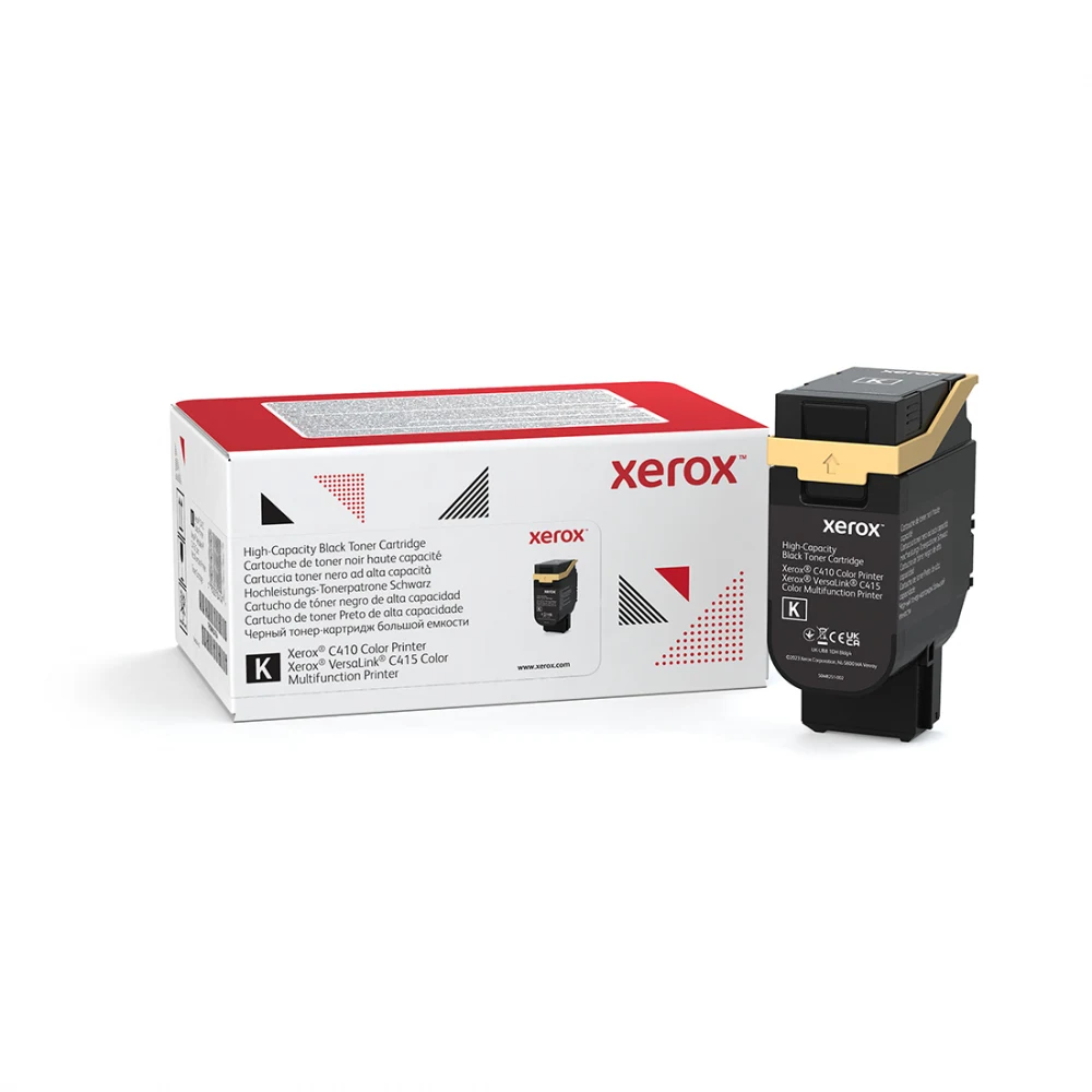Тонер картридж большой емкости, черный Xerox VLC410/415 (10500 страниц)/ Black High Capacity Toner Cartridge, Xerox VLC410/415 (10,500 Pages)