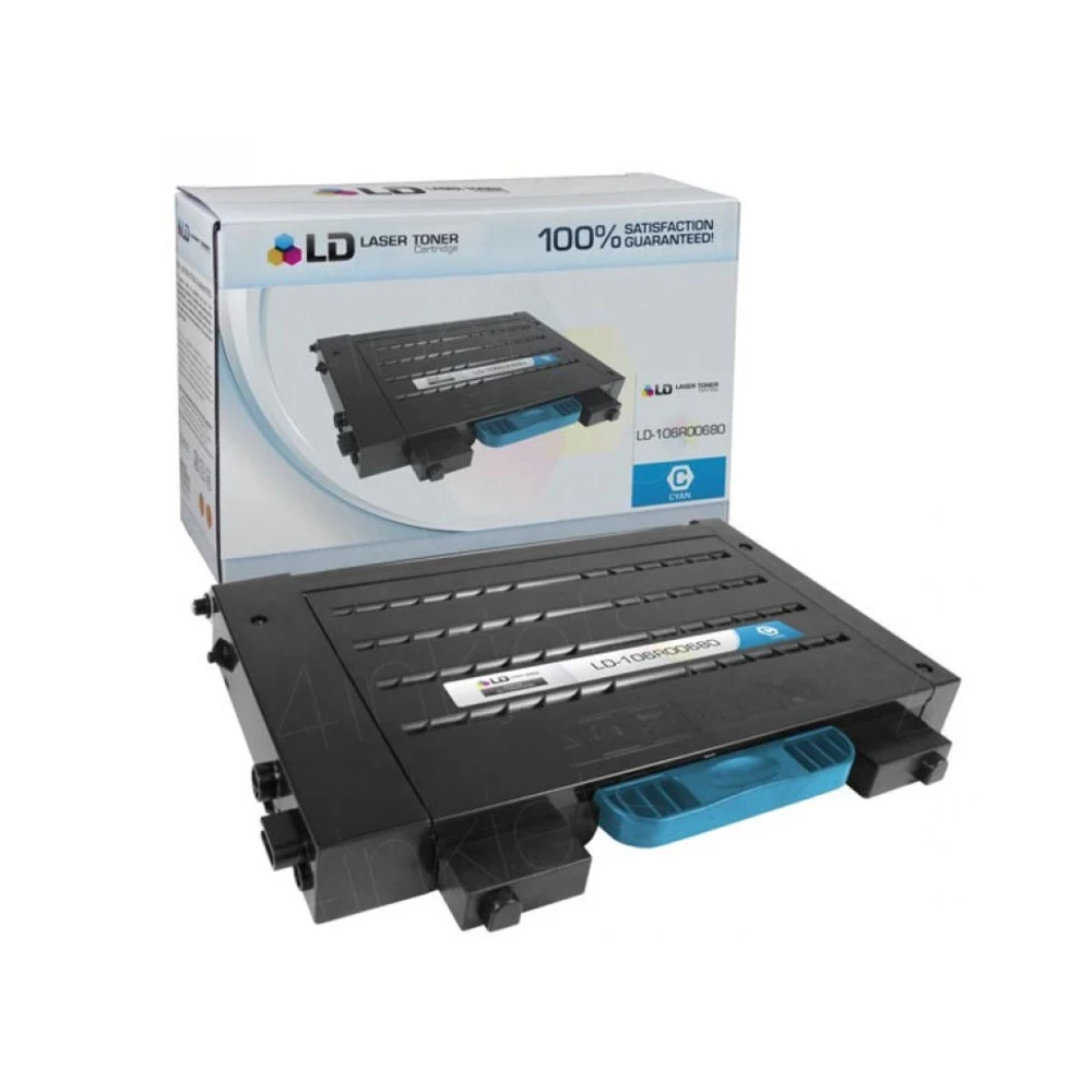 ТОНЕР-КАРТРИДЖ ГОЛУБОЙ PH 6100,5K Compatible Xerox Phaser 6100 106R680 Cyan Toner