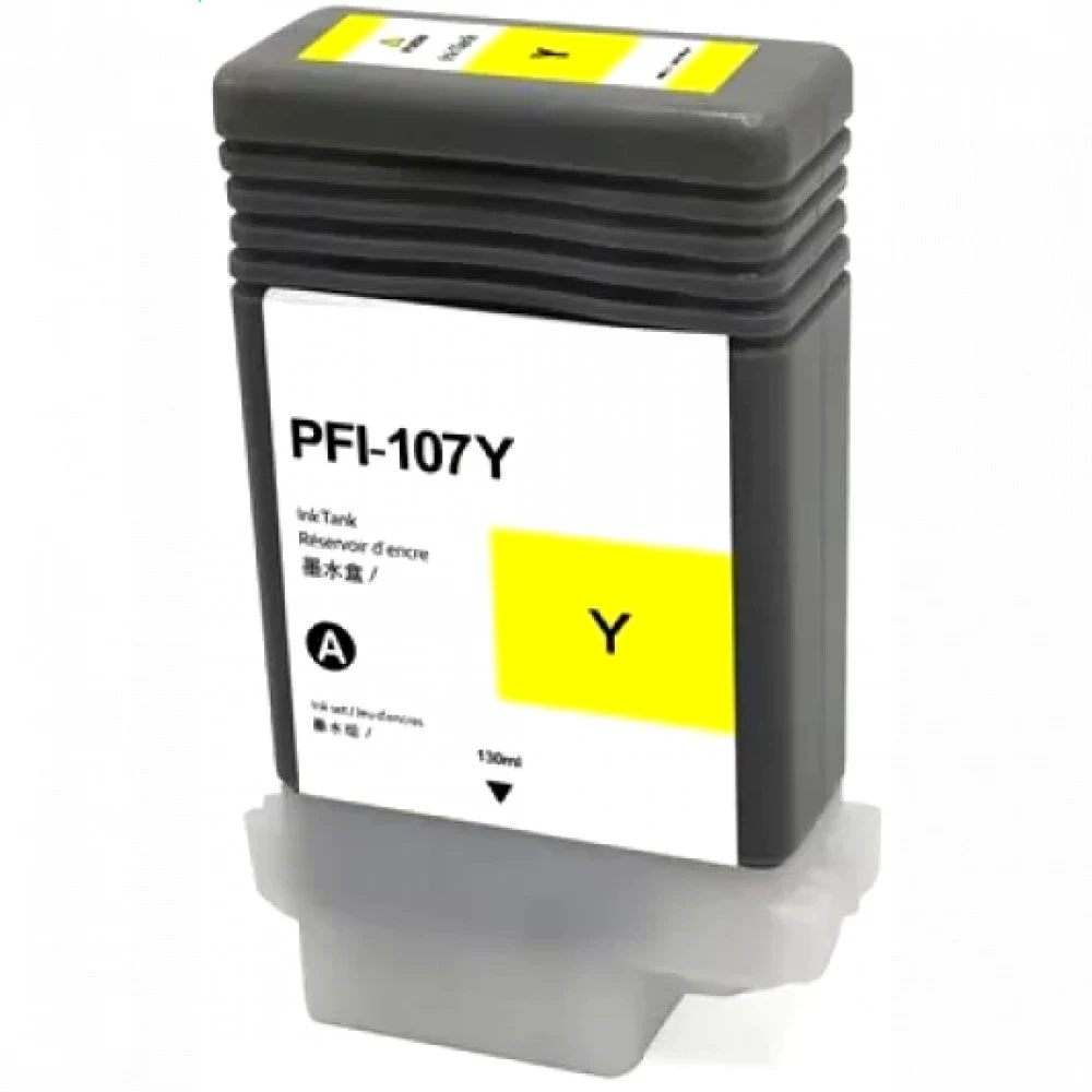 Чернила, Canon, Ink Tank, PFI-107 Yellow, 6708B001AA, для imagePROGRAF 670/680/685/770/780/785, 130 мл