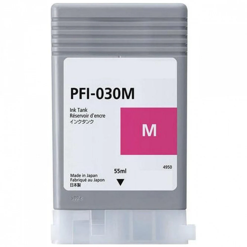 Картридж струйный Canon PFI-030M 3491C001 пурпурный (55мл) для Canon imagePROGRAF TM-240, TM-340