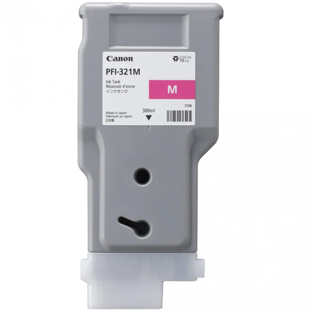 6269C001 - Струйный картридж Pigment Ink Tank PFI-321 Magenta (300мл) для imagePROGRAF TM-200/205/250/255/300/305/350/355 (6269C001)