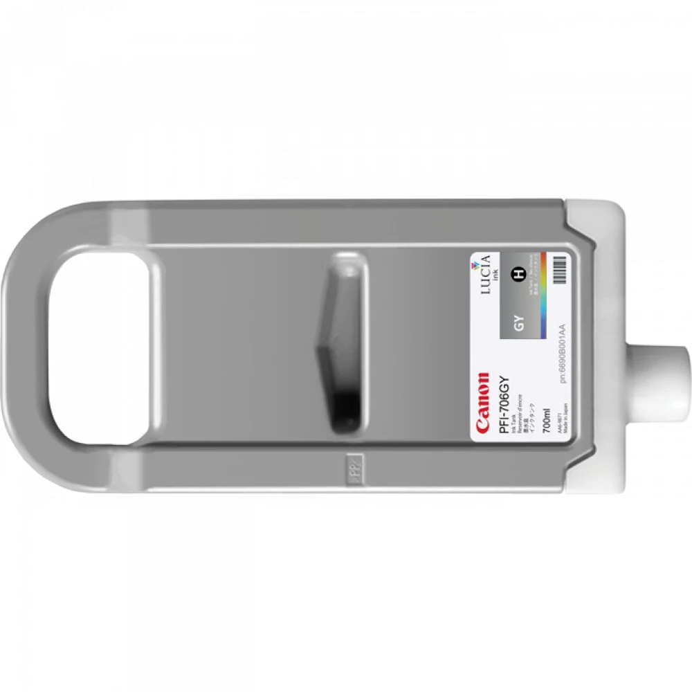 6690B001 - Картридж серый PFI-706 GY для Canon iPF8300/iPF8300S/iPF8400/iPF9400/iPF9400S