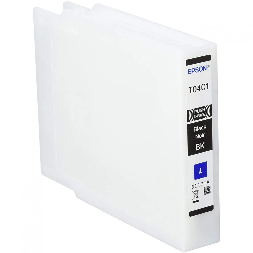 Картридж EPSON T04C черный для WF-C8190DW/WF-C8690DWF