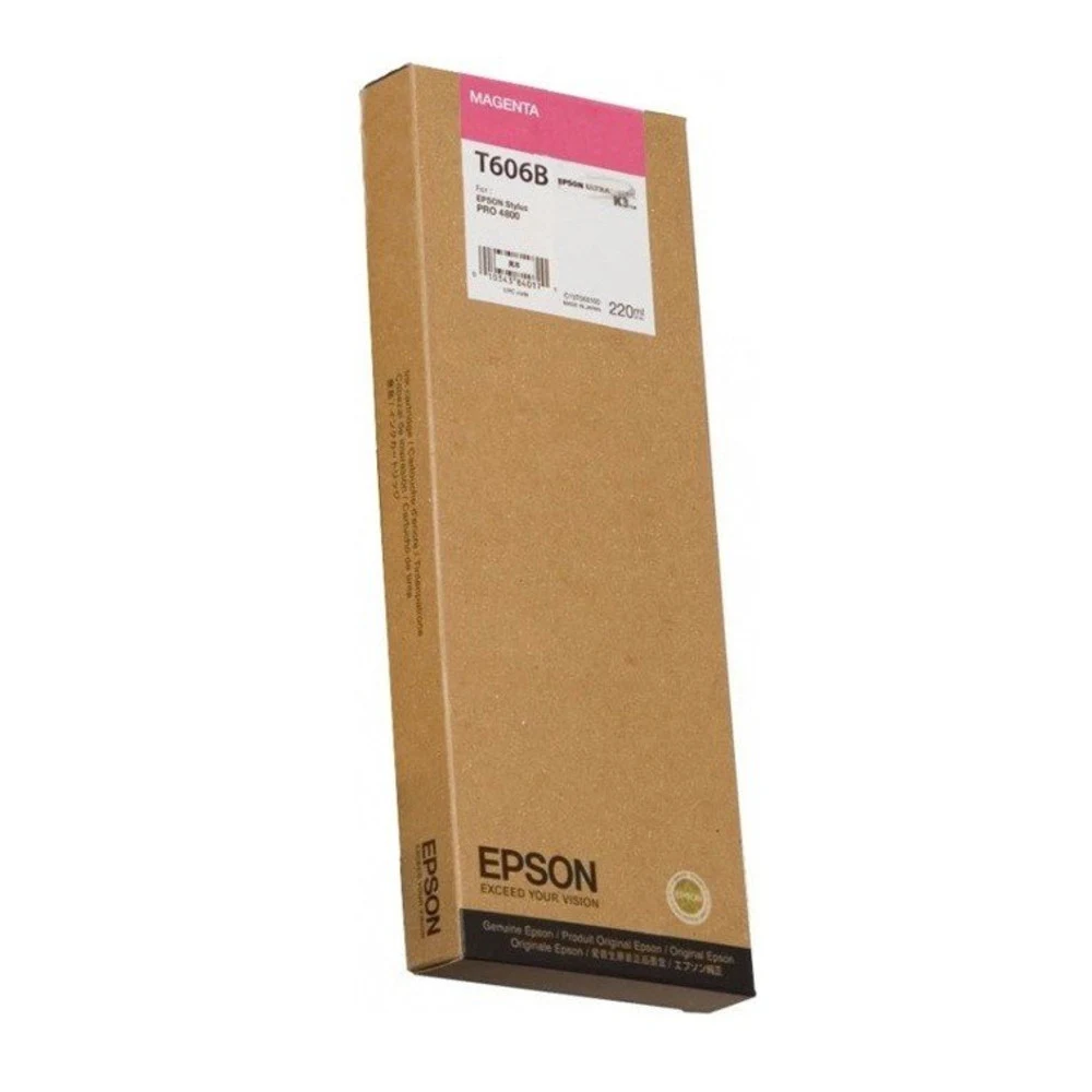 Картридж струйный Epson T606B C13T606B00 пурпурный (220мл) для Epson St Pro 4880