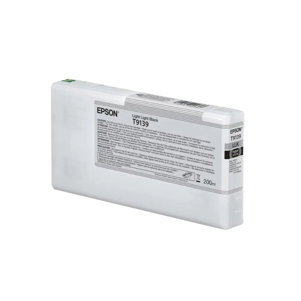 Картридж Epson T9139 Light Light Black Ink Cartridge (200ml)