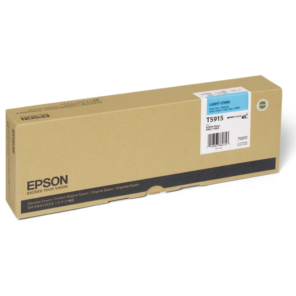 Картридж EPSON T5915 светло-голубой для Stylus Pro 11880