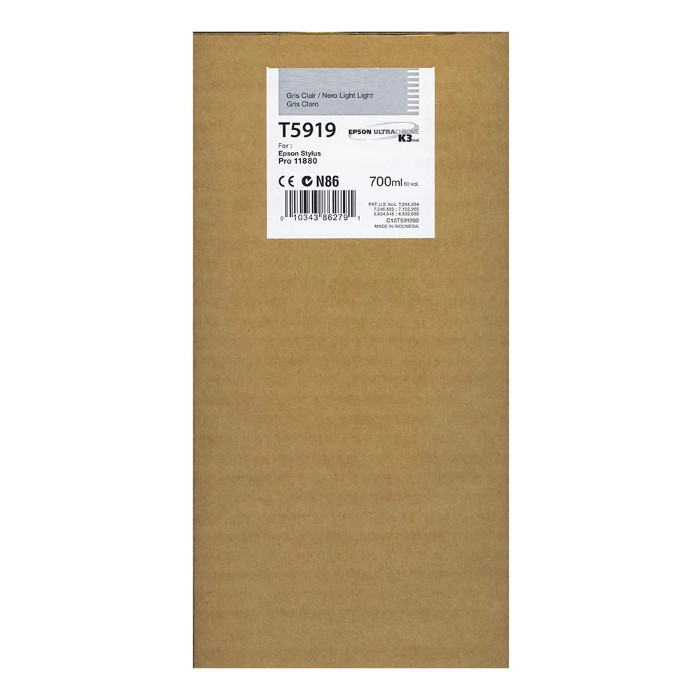 Картридж EPSON T5919 светло-серый для Stylus Pro 11880