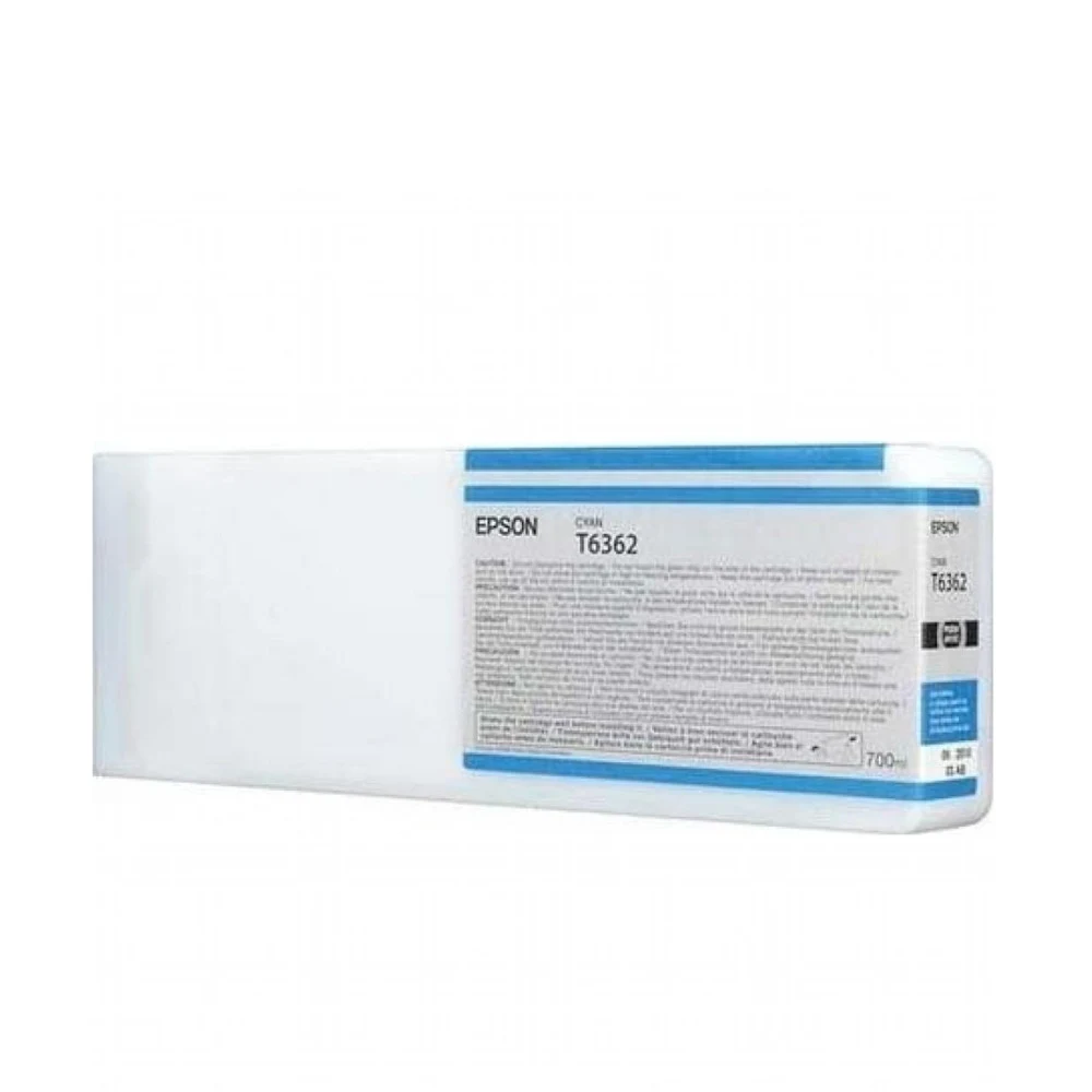 Картридж Epson C13T636200 SP 7900 / 9900 голубой Вид: картридж Для бренда: Epson Производитель: Epson Ресурс: 700 мл Тип: Картридж EPSON Тип печати: Cтруйная Цвет: Голубой