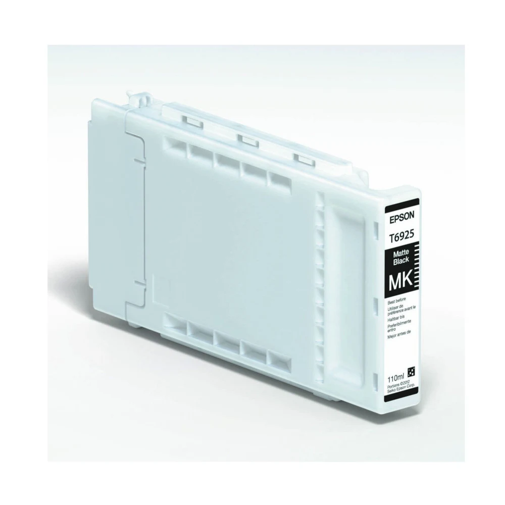 Картридж Epson C13T692500 T3000/5000/7000, Т3200/5200/7200 матовый черный Вид: Картридж Для бренда: Epson Производитель: Epson Ресурс: 110 мл Тип: Картридж EPSON Тип печати: Струйная Цвет: Черный