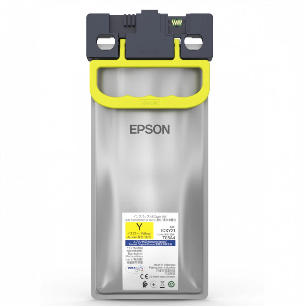 Контейнер Epson C13T05A400, с желтыми чернилами, ресурсом 20 000 стр., WORKFORCE PRO WF-C87XR YELLOW XL INK SUP