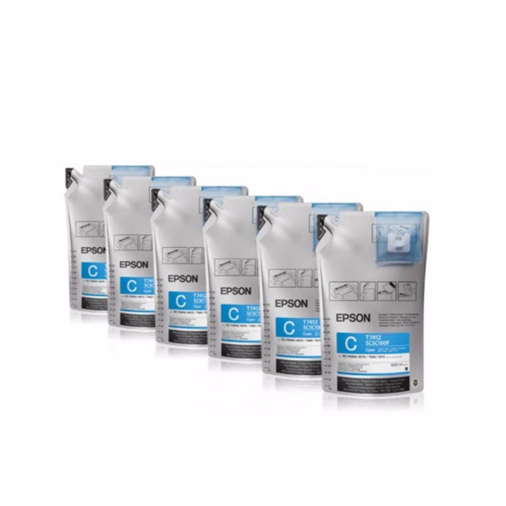Картридж струйный Epson C13T773240/1L Cyan с голубыми чернилами 1л для Epson SureColor SC-B6000/B7000 Производитель: Epson Устройство: Картридж Объем картриджа: 1 л Цвет: Голубой Модель: Epson SC-F6