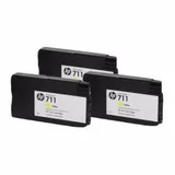 Cartridge HP/CZ136A, 3-Pak/Ink/№711/yellow/29 ml