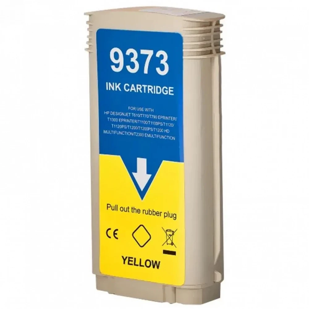 Картридж HP 72 Yellow для Designjet T610/T620/T770/T795/T790/T1100/T1120/T1200/T1300/T2300 130-ml (C9373A)