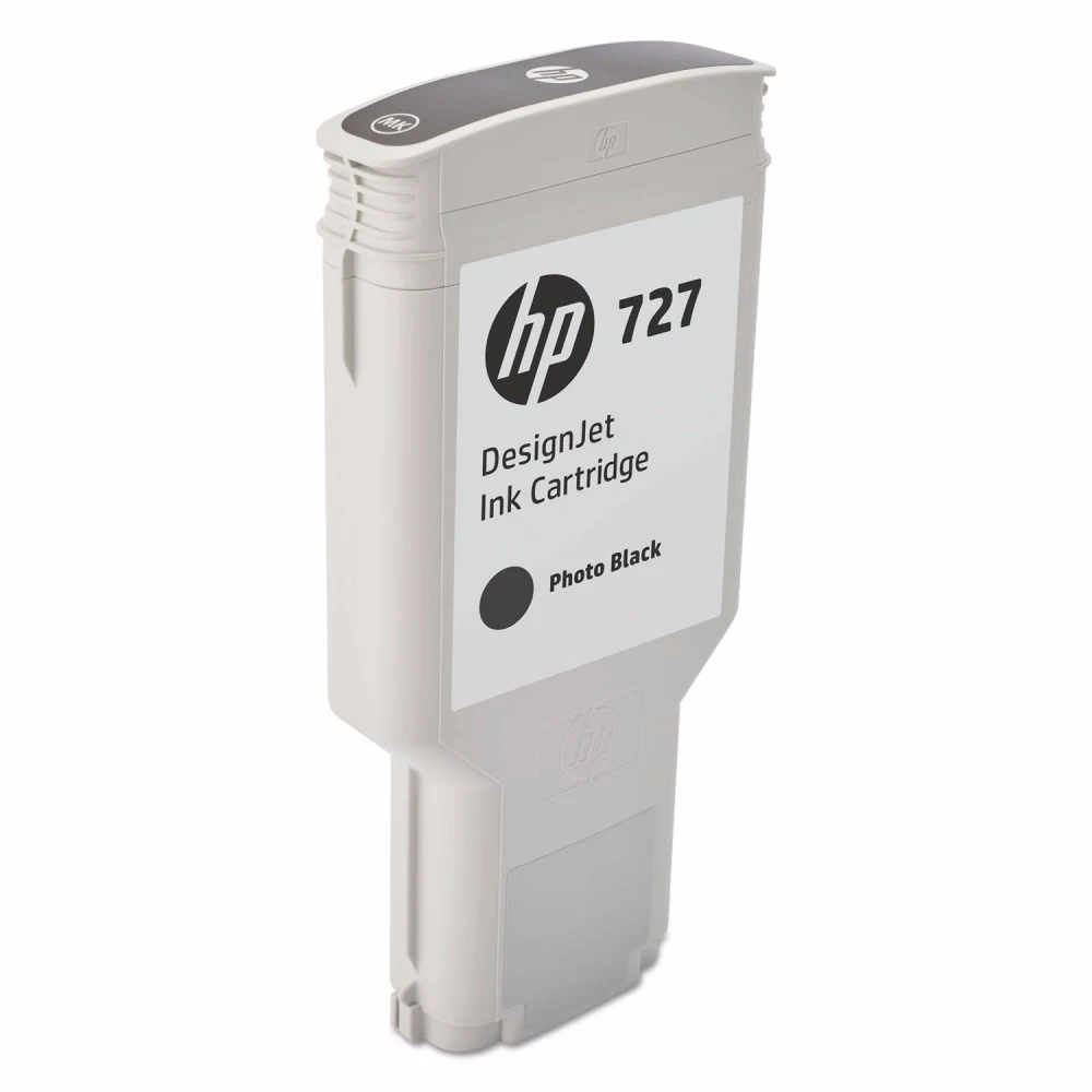 F9J79A Картридж HP 727 (300 мл) с черными чернилами для фотопечати для принтеров HP Designjet T1500/