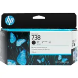 HP 498N4A 738 130-ml Black DesignJet Ink Cartridge for DesignJet T850 130 ml.