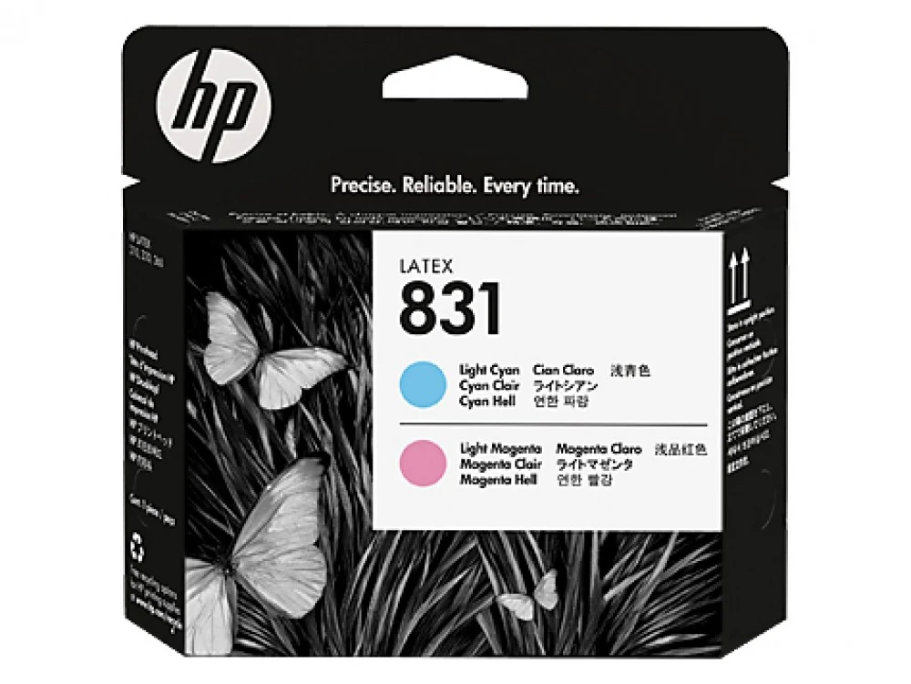 Печатающая головка HP Europe/CZ679A/Латексный/пурпурный и голубой/№831 CZ679A