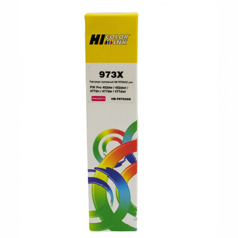 F6T82AE Картридж HP № 973X Magenta (Пурпурный) для Pagewide 452dw/477dw & P55250dw/MFP P57750dw (700