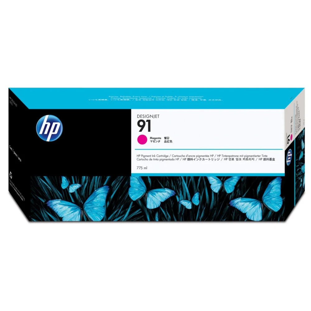 Струйный картридж HP 91 пурпурный, 775 мл, для HP DesignJet Z6100/Z6100ps