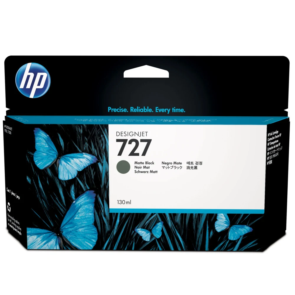 HP F9J80A HP 727 300-ml Gray Ink Cartridge for DesignJet T1530/T2530/T930/T1500/T2500/T920