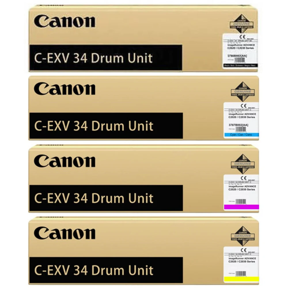 Барабан Canon/C-EXV34 MN/iR ADV C2020, C2025i, C2030, C2220, C2225i, C2230i Пурпурный/ресурс 36К