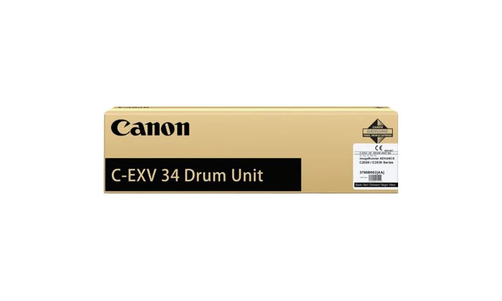 Барабан Canon/C-EXV34 BK/iR ADV C2020, C2025i, C2030, C2220, C2225i, C2230i Черный/ресурс 43К
