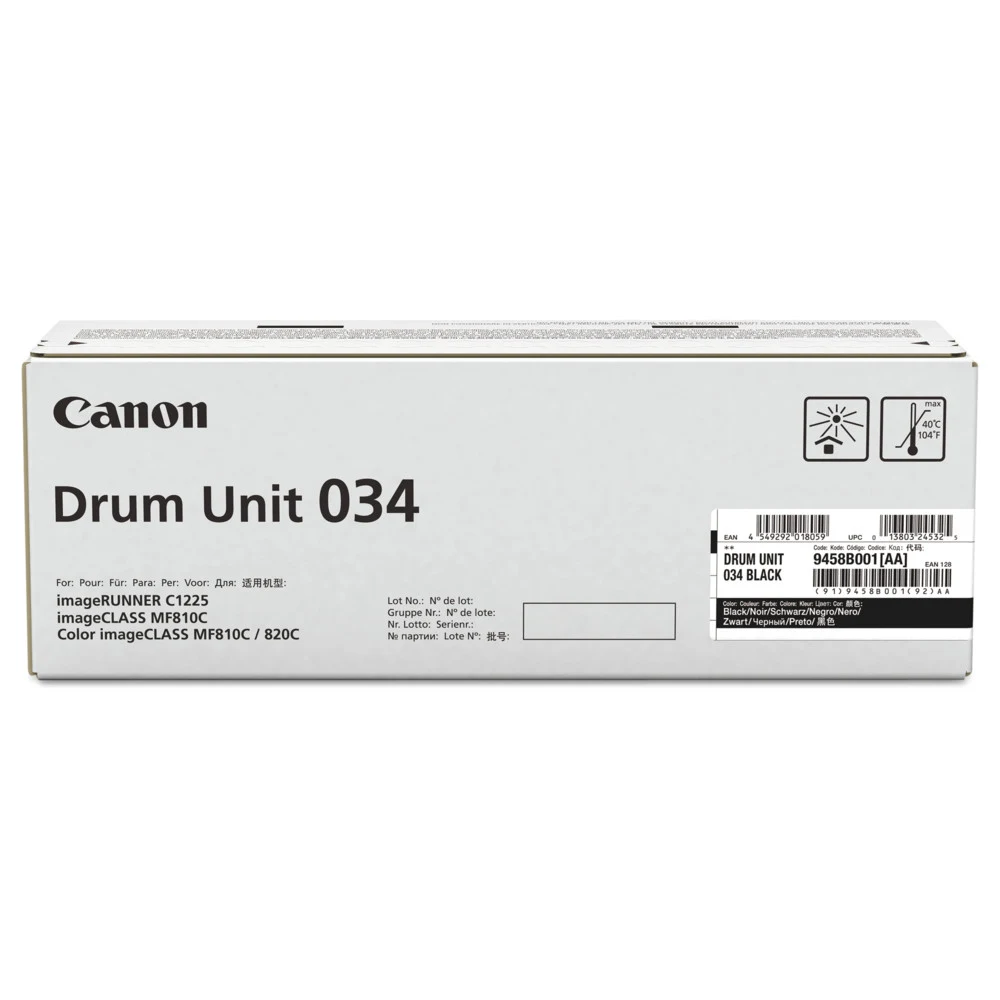 Drum Unit Canon 034Bk 9458B001 Блок фотобарабана черный для Canon imageRUNNER C1225/C1225iF