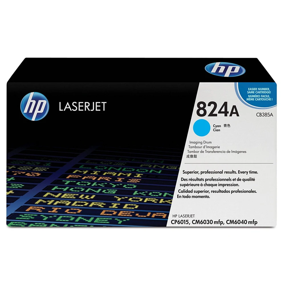 Картридж HP CB385A (барабан) для принтеров Color LaserJet 6015/6030/6040. Голубой. 35000 страниц.