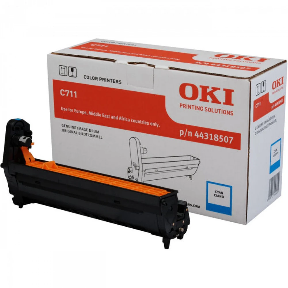 44318507 Фотобарабан OKI Голубой для C711, 20K