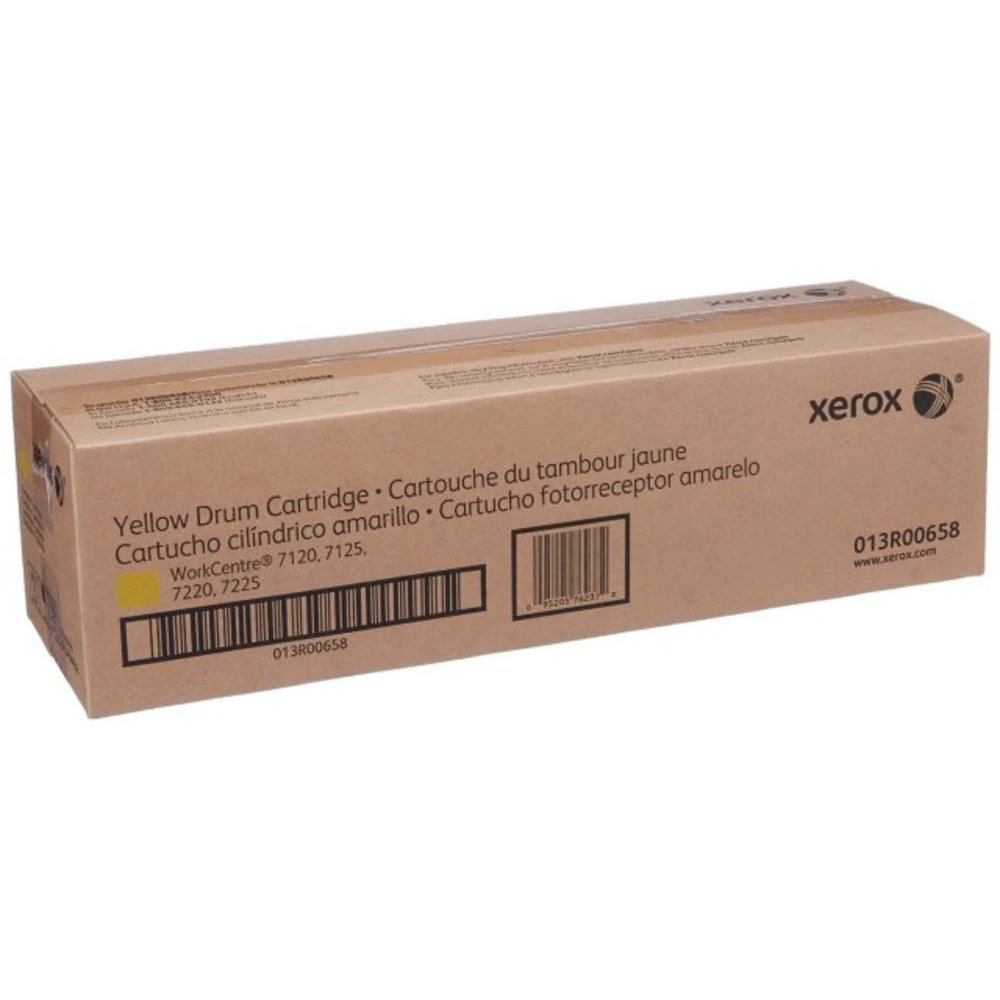 Фотобарабан, Xerox, 013R00658 (жёлтый), Для Xerox WorkCentre 7120/7125/7220/7225, 51 000 страниц (А4)