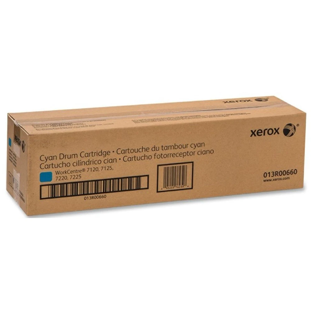 Фотобарабан, Xerox, 013R00660 (голубой), Для Xerox WorkCentre 7120/7125/7220/7225, 51 000 страниц (А4)