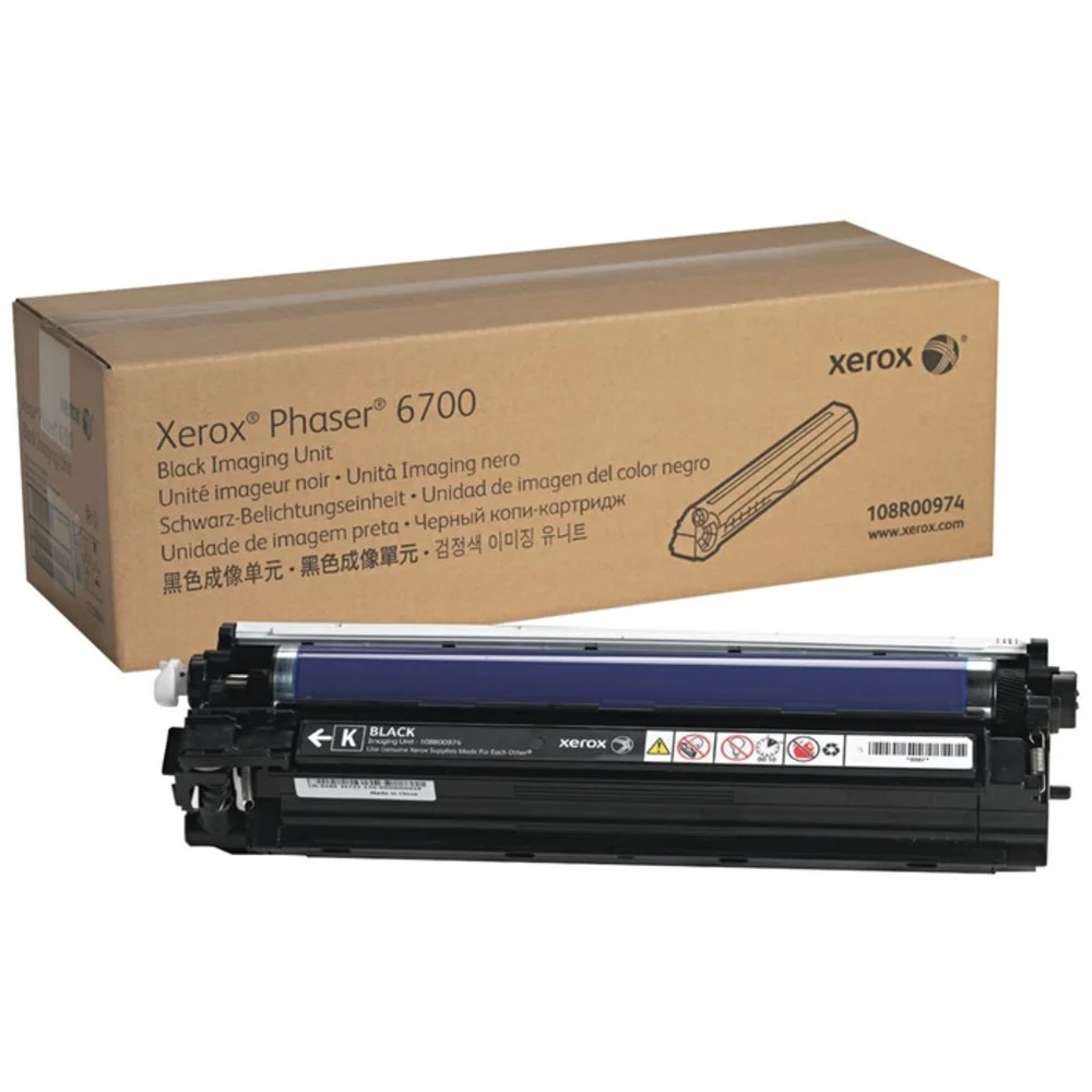 Принт-картридж, Xerox, 108R00974 (чёрный), Для Xerox Phaser 6700, 50 000 страниц (A4)