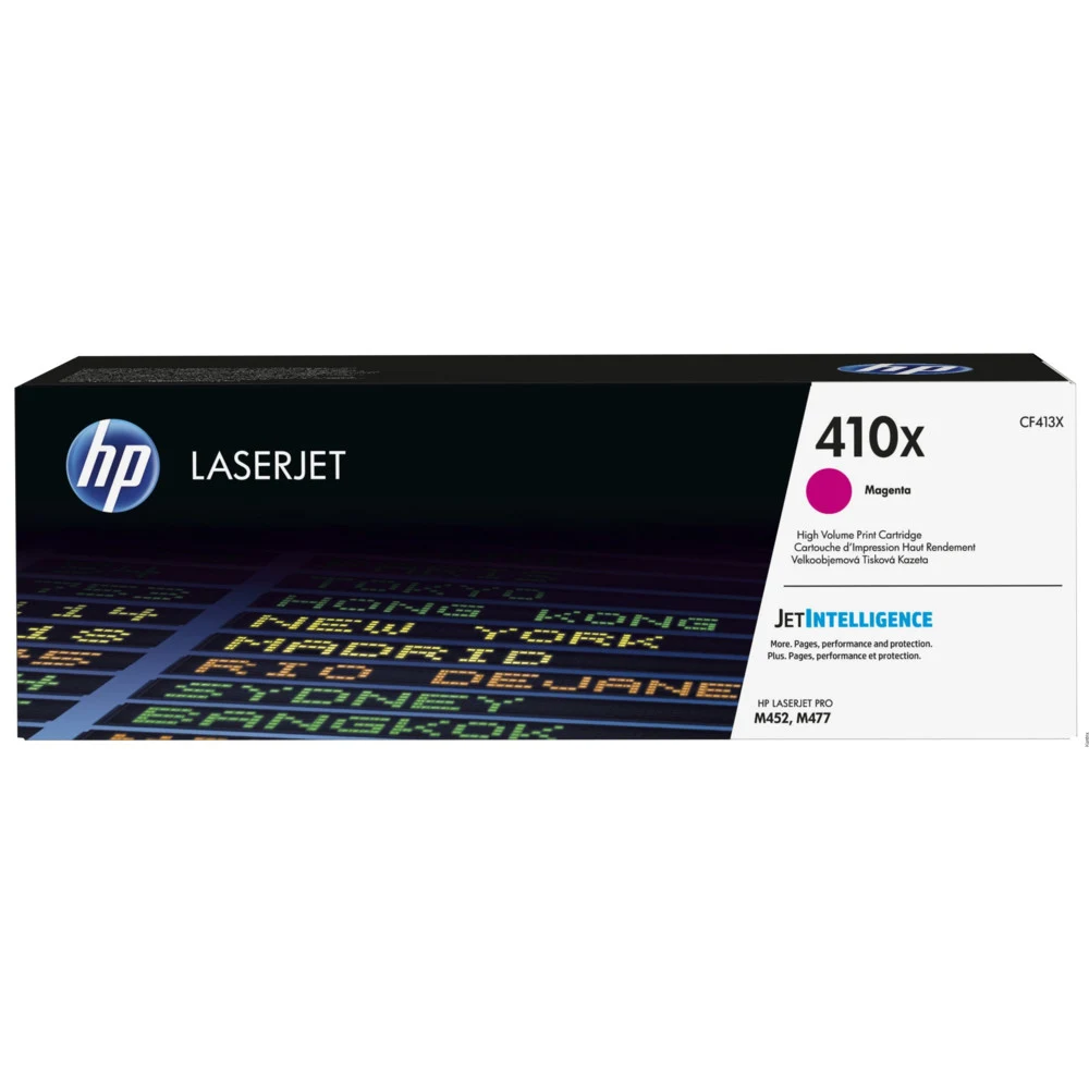 Тонер Картридж HP 410X CF413XC пурпурный для HP LJ Pro M452/M477 (5000стр.) (техн. (плохая упаковка)