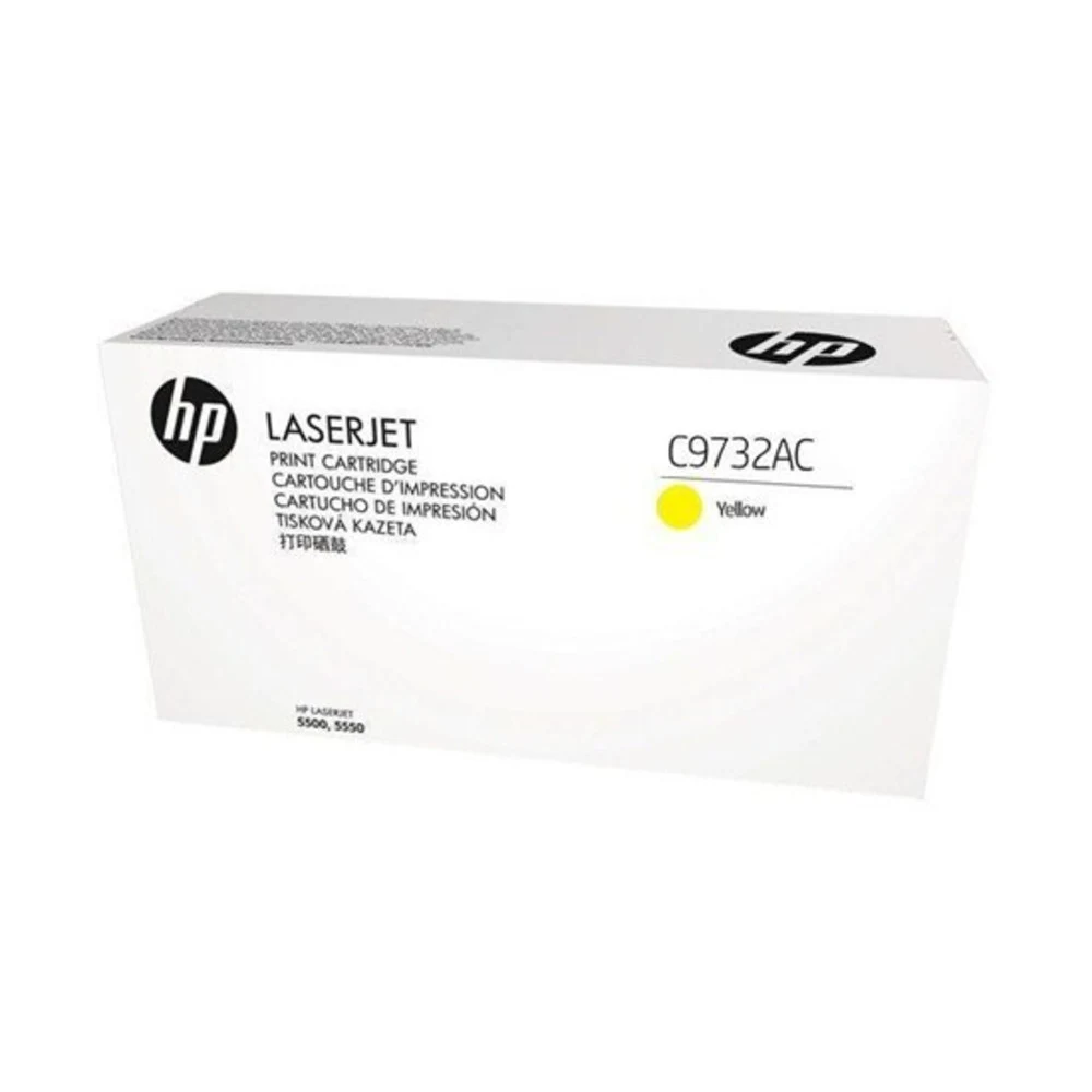 Картридж лазерный HP 645A C9732AC желтый (12000стр.) для HP 5500/5550/5550dn/5550dtn/5550hdn/5550n (техн.упак)