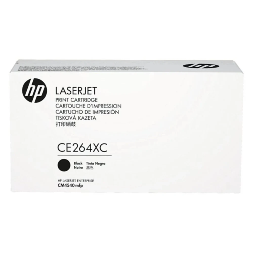 Картридж лазерный HP 646X CE264XC черный (17000стр.) для HP CLJ Ent CM4540 (техн.упак)