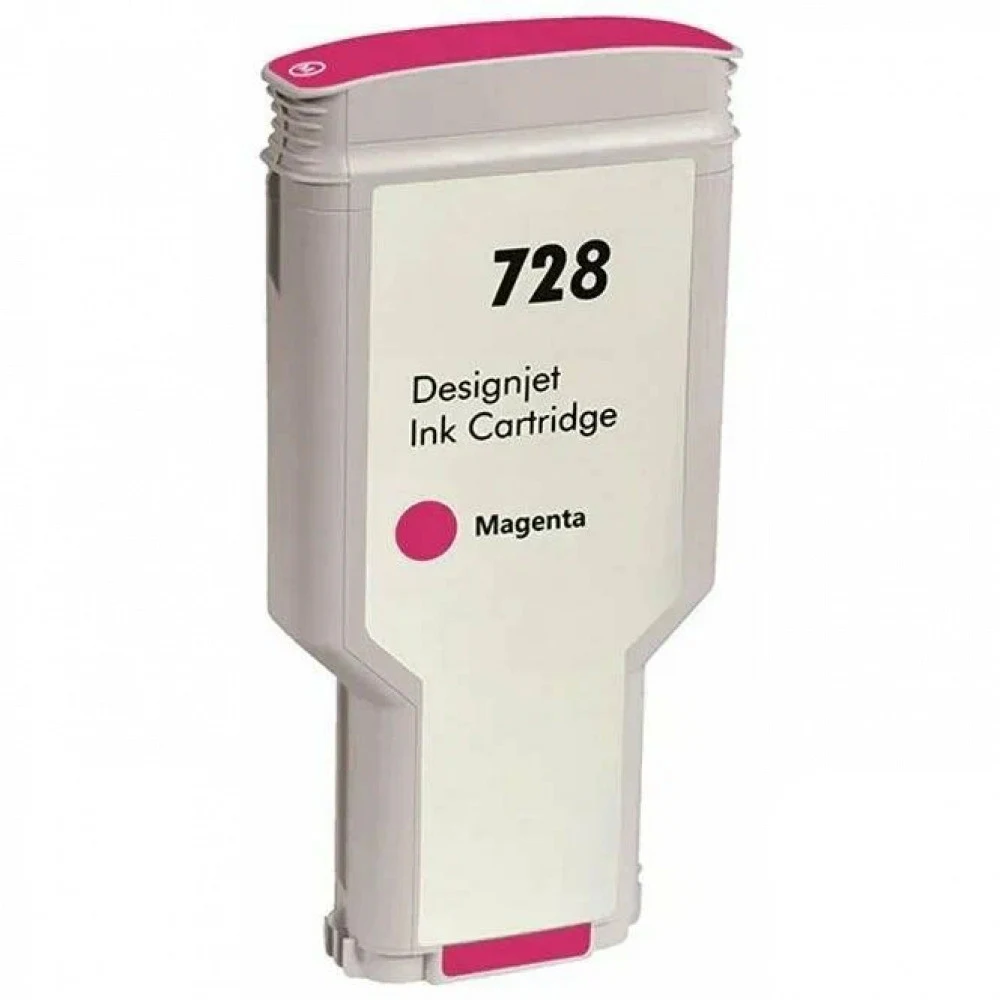 Картридж HP F9K16A (HP 728) для DesignJet T730, T830. Пурпурный. 300 мл.