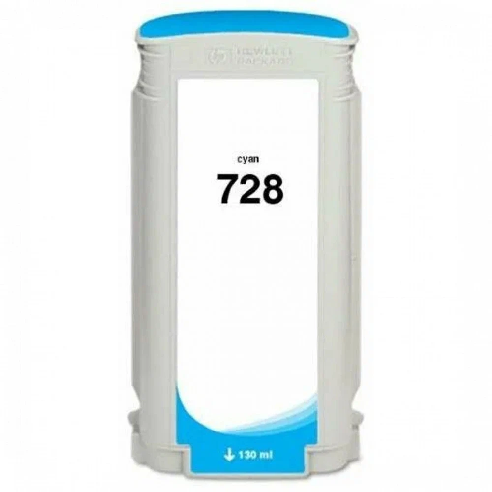 F9J67A - Картридж HP 728 для HP DesignJet Т730/Т830 , 130 мл, голубой (Cyan)