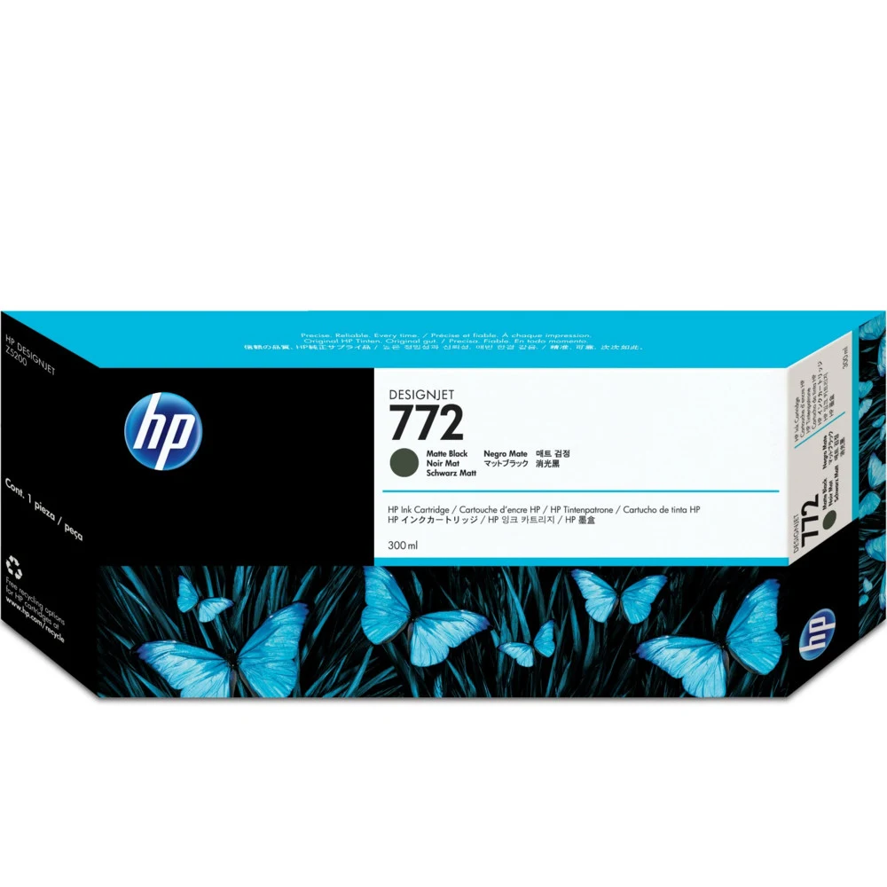 Картридж HP Europe/CN633A/Струйный широкоформатный/фото черный/№772/300 мл