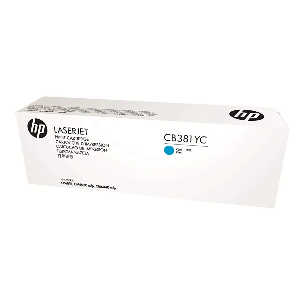 CB381YC / CB381A Картридж для HP Color LJ CM6030/CM6030f /CM6040 MFP/CP6015dn /CP6015n/CP6015x