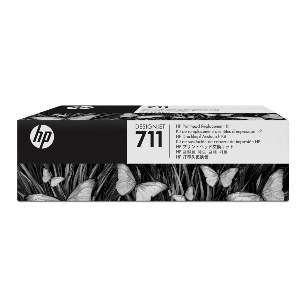HP C1Q10A Printhead Replacement Kit №711 for Designjet T120/T125/T130/ T520/T525/T530 ePrinter.