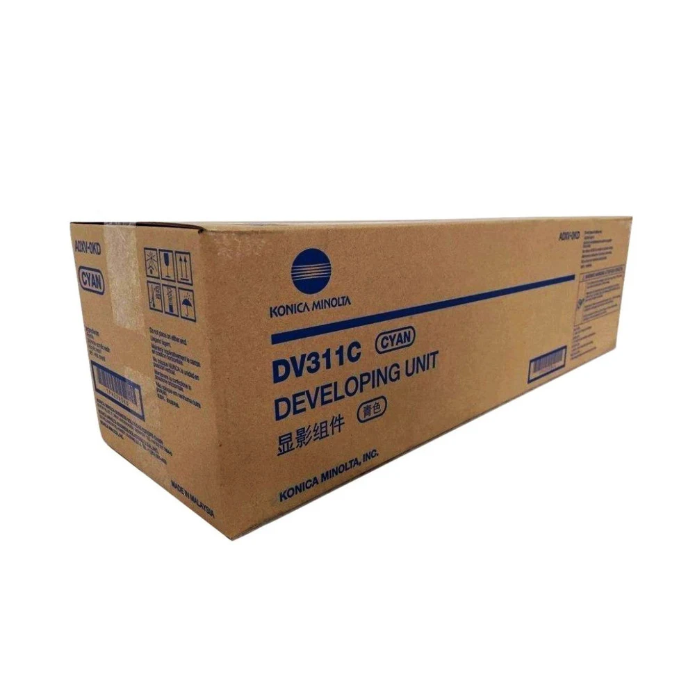 Блок девелопера Konica Minolta bizhub C220/C280/C360 синий DV-311C ресурс 115K