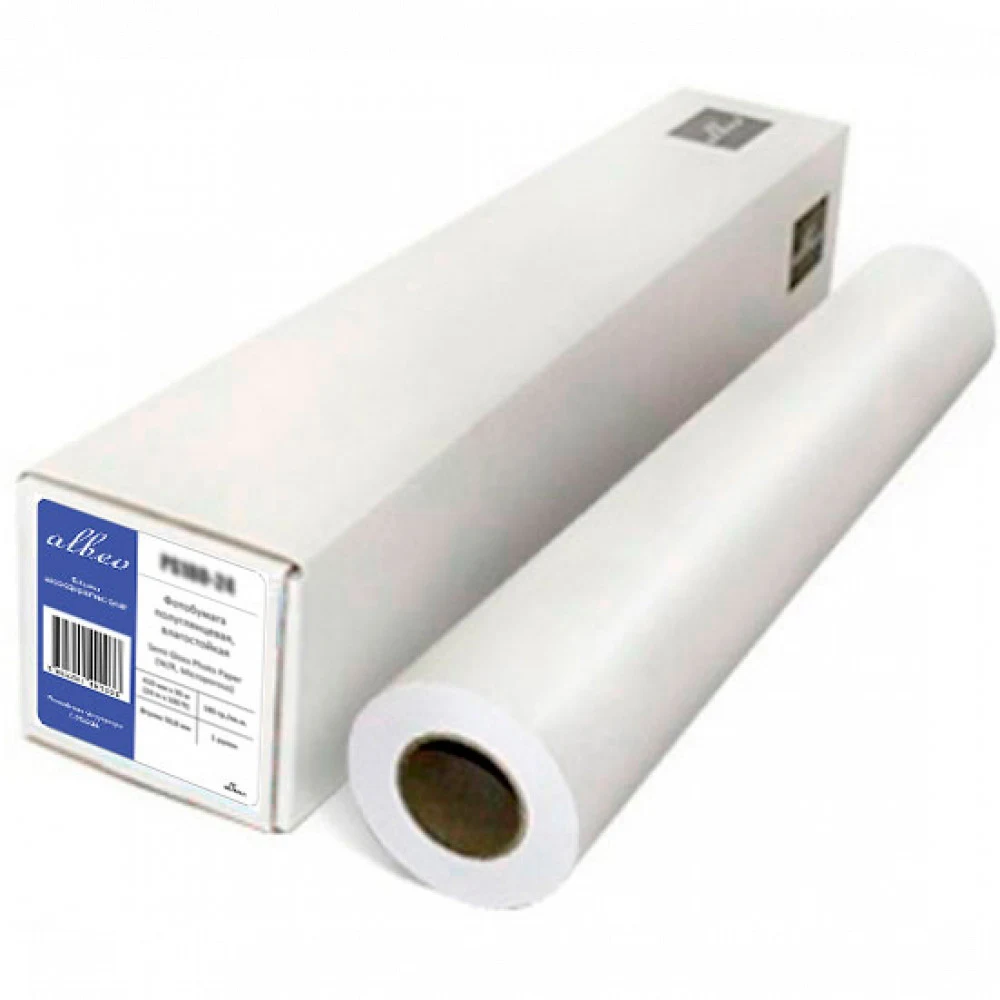 Самоклеющаяся матовая п/п пленка Albeo Self-adhesive Matte Polypropylene, втулка 50,8мм, 0,610 х 50м, 180 г/кв.м