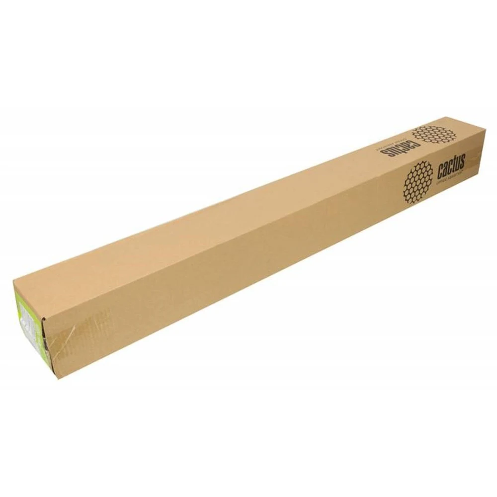 Холст Cactus CS-MC340-106715 42"(A0+) 1067мм-15м/340г/м2/белый хлопок для струйной печати втулка:50.8мм (2")