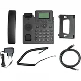 IP-телефон/ IP-телефон Flat-Phone C10: 2 SIP-аккаунта, 2 порта 10/100BASE-T (RJ-45), ЖК-дисплей, PoE, ТОРП