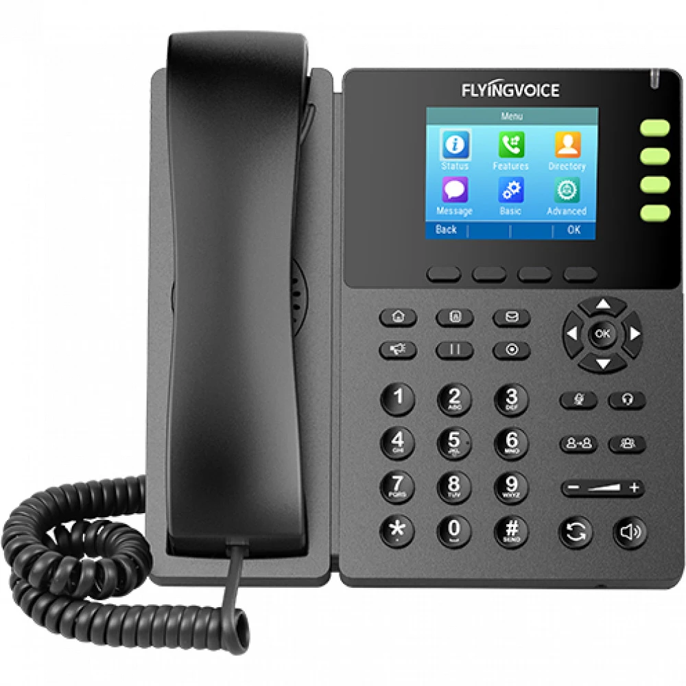 Телефон IP Flyingvoice FIP13G черный
