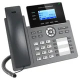 Grandstream GRP2604P, Carrier-Grade IP Phones, 3 lines, 6 SIP accounts, 10 BLF keys, 132 x 64 (2.48’’) backlit graphical LCD display, Dual 10/100/1000 Mbps Ethernet ports, HD audio, PoE (No PSU incl