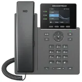 Grandstream GRP2611G - IP телефон. 3 учетных записей SIP и 3 универсальных клавиш линий, Два переключаемых порта Gigabit Ethernet 10/100/1000 Мбит/с с автосогласованием и интегрированный модулем PoE
