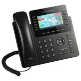 IP телефон, Grandstream, GXP2170, 6 SIP-аккаунтов, 12 линий, 48 виртуальных клавиш BLF, 2x GbE PoE, цветной ЖК-дисплей 480x272 (4.3 дюйма), 48 виртуальных клавиш BLF, поддержка GXP2200EXT, блок пита