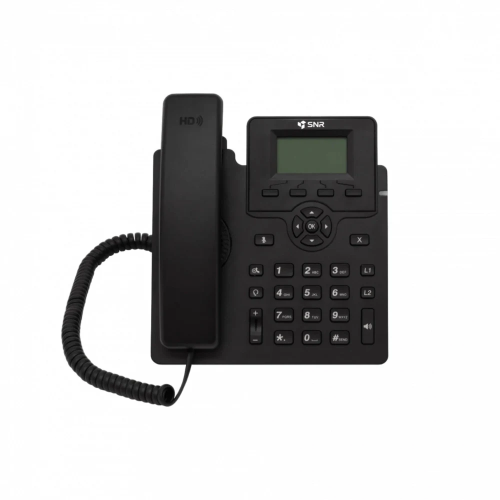 IP-телефон SNR-VP-72-P, 2 SIP-аккаунта, PoE, без БП