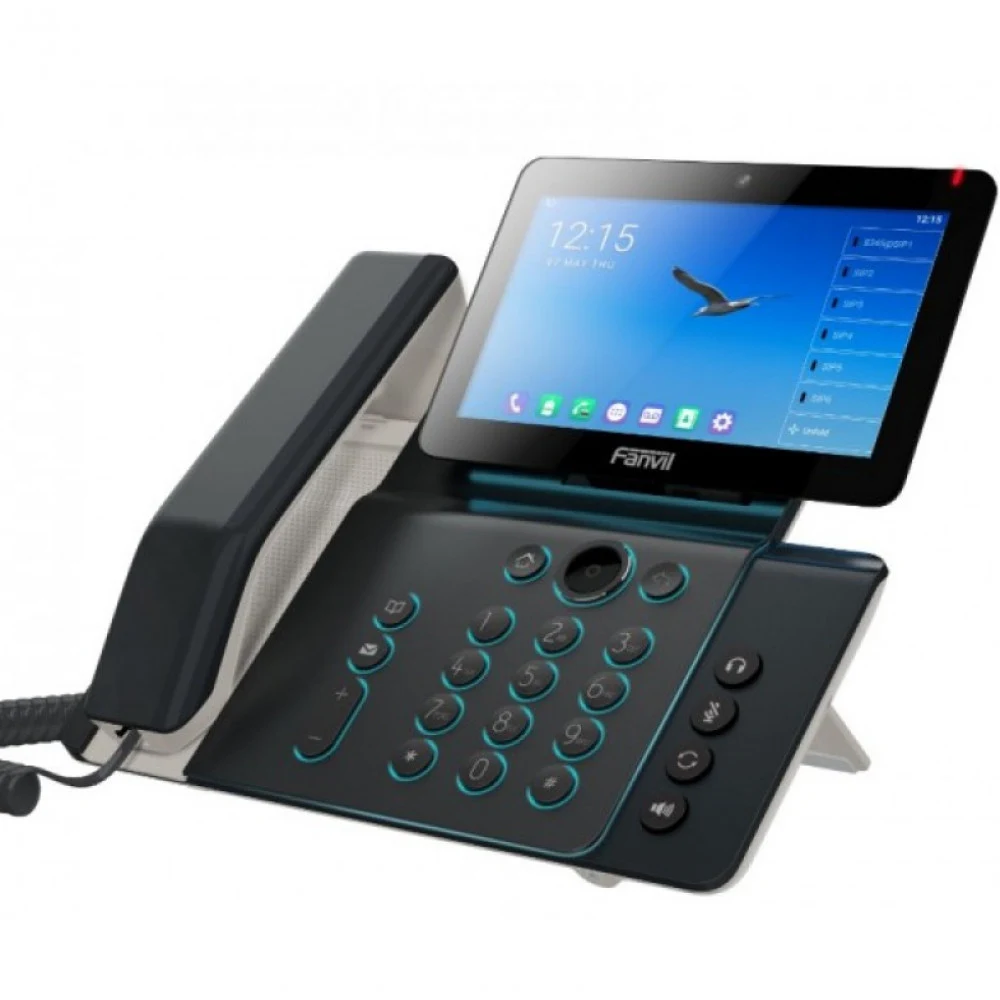 V67 - IP-видеотелефон, 20 SIP-линии, 7" LCD сенсорный экран, HD звук, 1080P HD, 116 DSS, EHS, WiFi, , шт